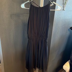 Abercrombie & Fitch Dress used once.. Size Small (Navy Blue)